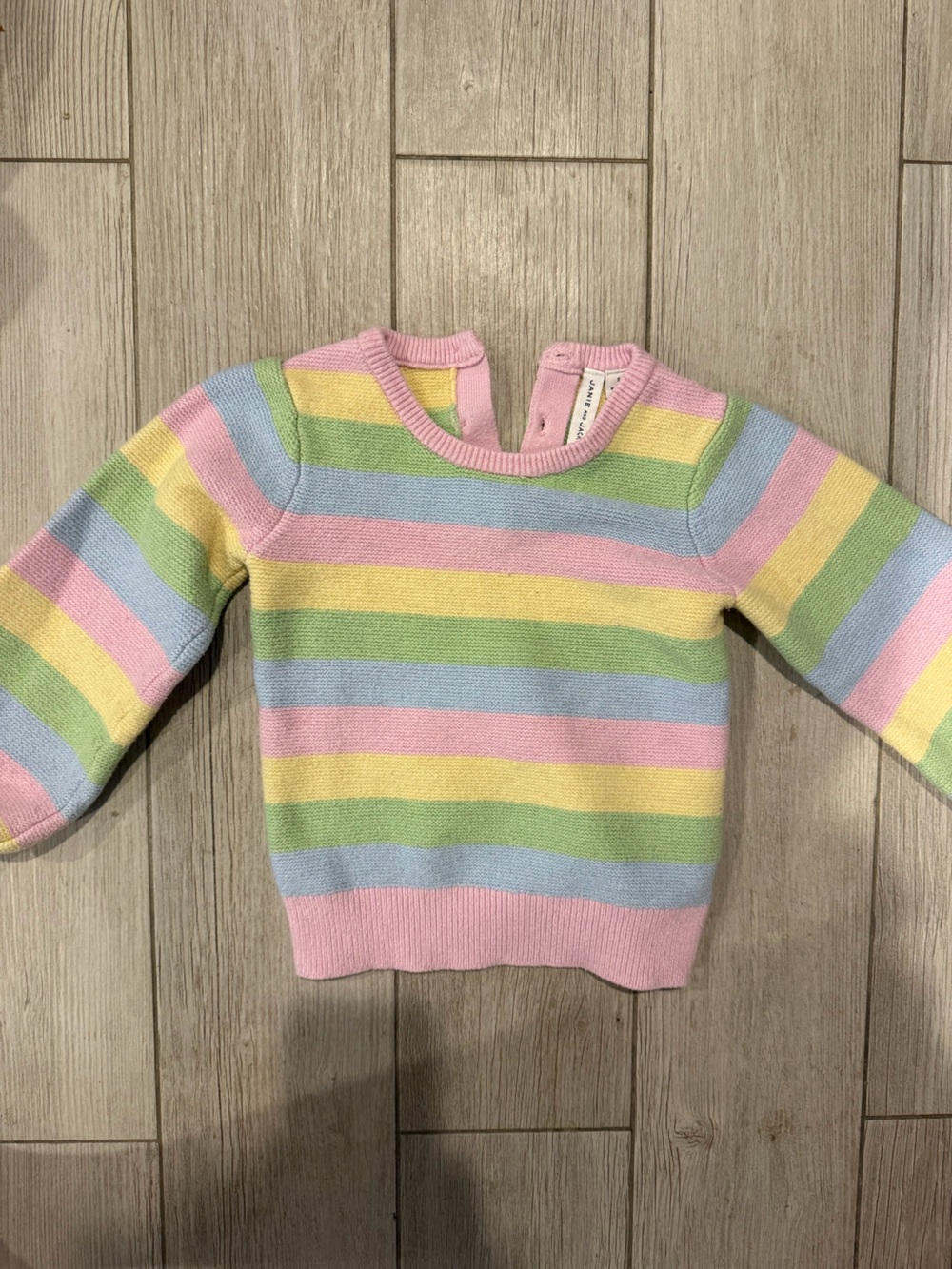 Janie and Jack Pastel striped Sweater